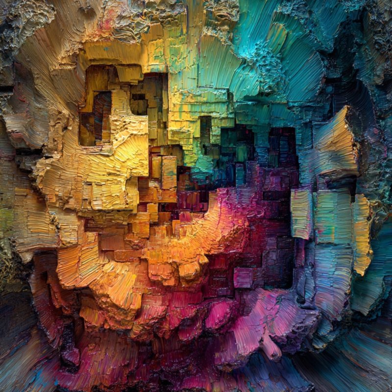 Vibrant Abstract Texture