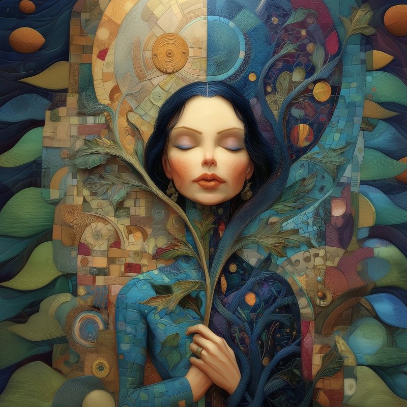 Mystical Nature Portrait