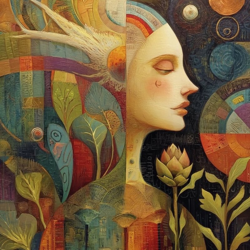 Mystical Woman Portrait