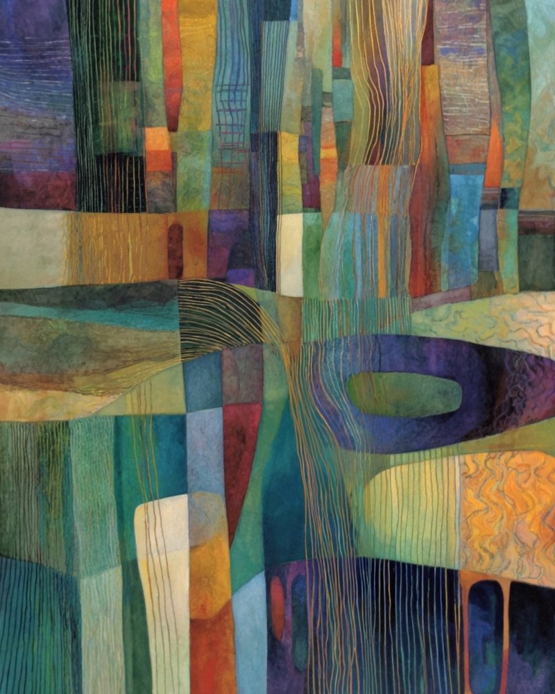 Colorful Abstract Composition 8