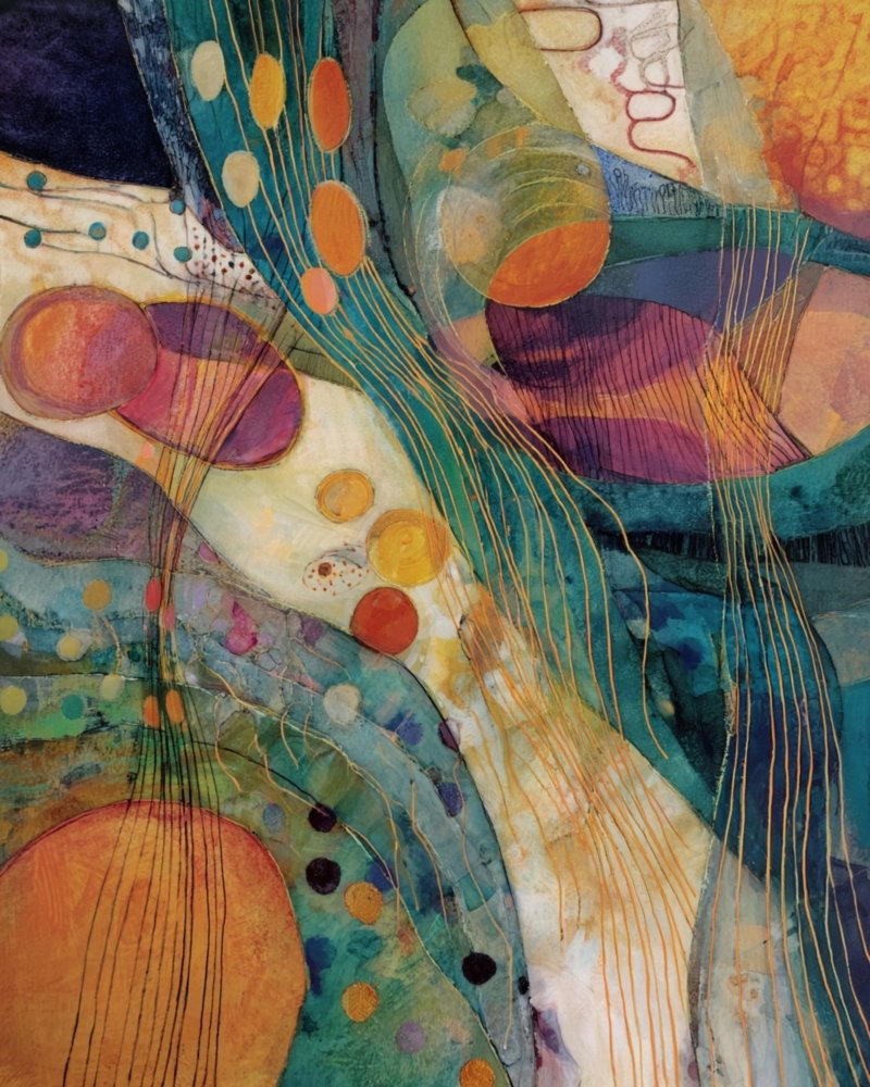 Vibrant Abstract Composition 5