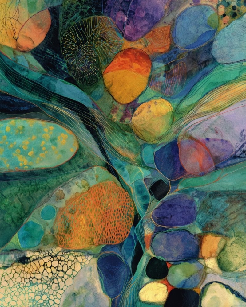 Vibrant Abstract Composition 7