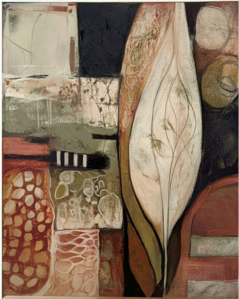 Abstract Earthy Composition