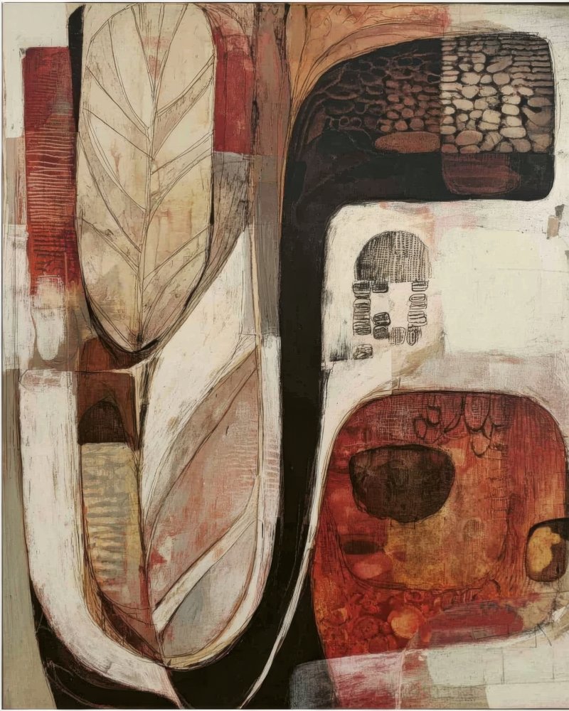 Abstract Leaf Composition