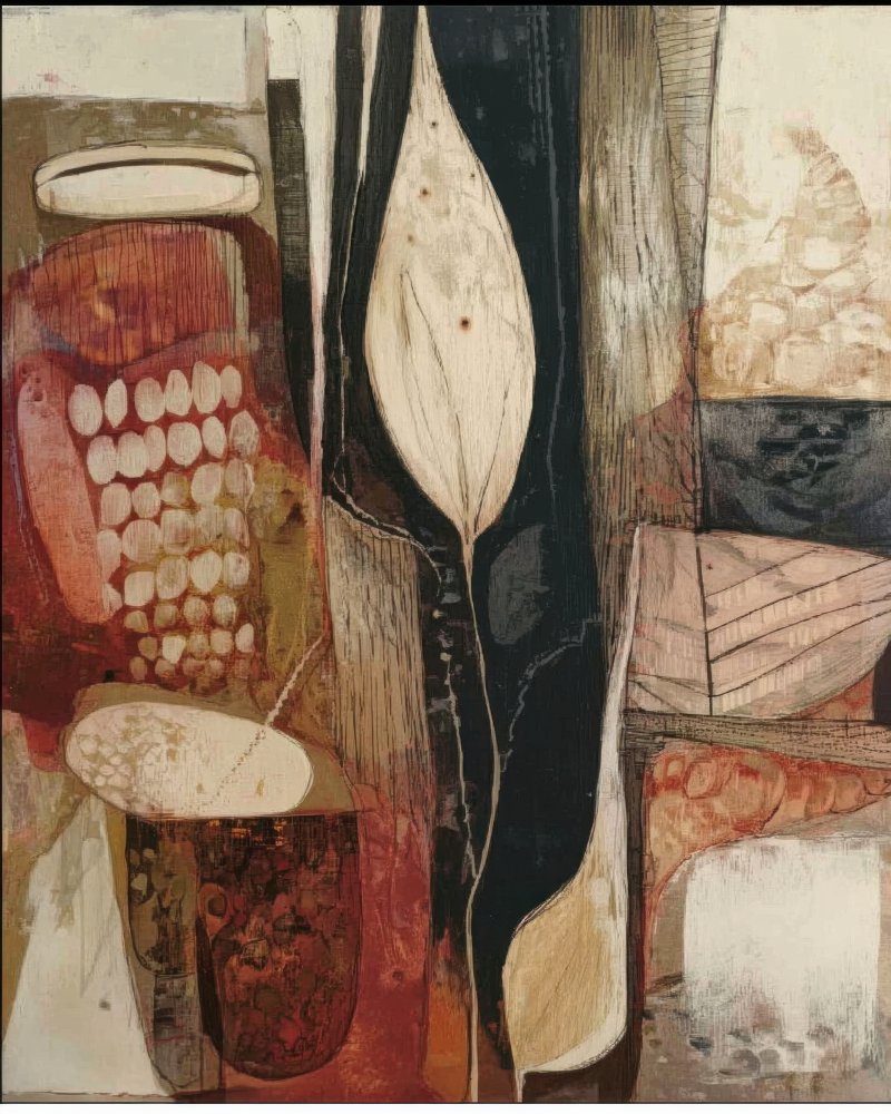 Abstract Earth Tones