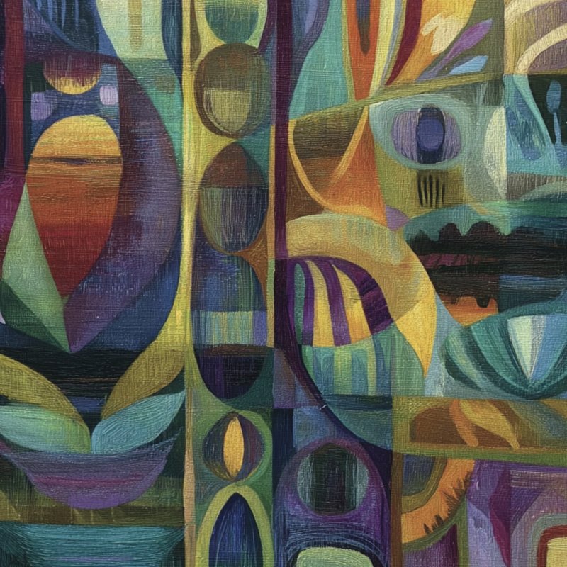 Colorful Abstract Composition 7