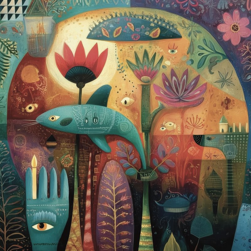 Colorful Abstract Landscape 5