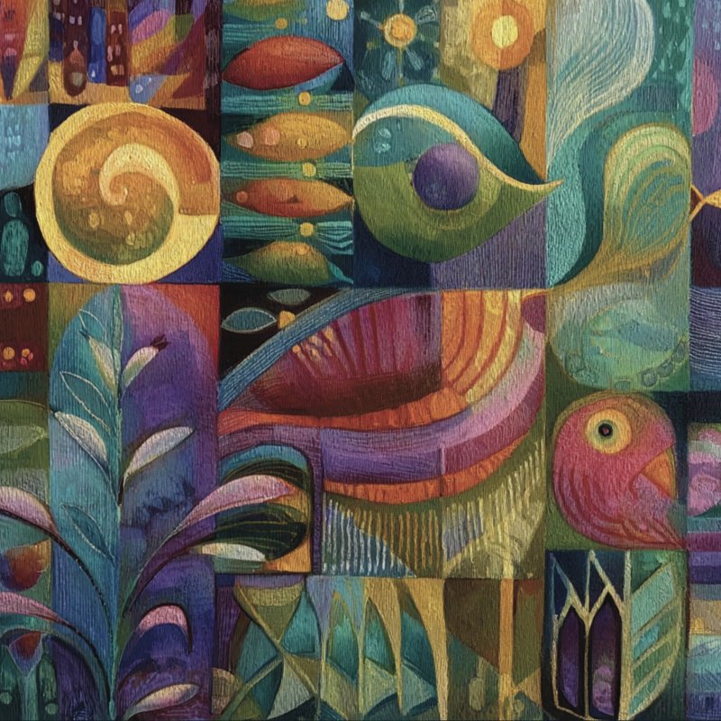 Colorful Abstract Design 6