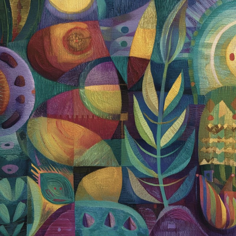 Colorful Abstract Composition