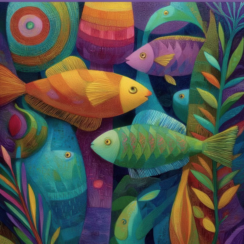 Colorful Underwater Scene 7