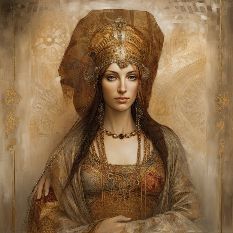 Regal Woman Portrait