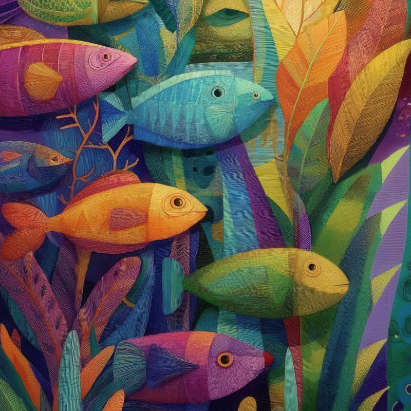 Colorful Underwater Scene 4