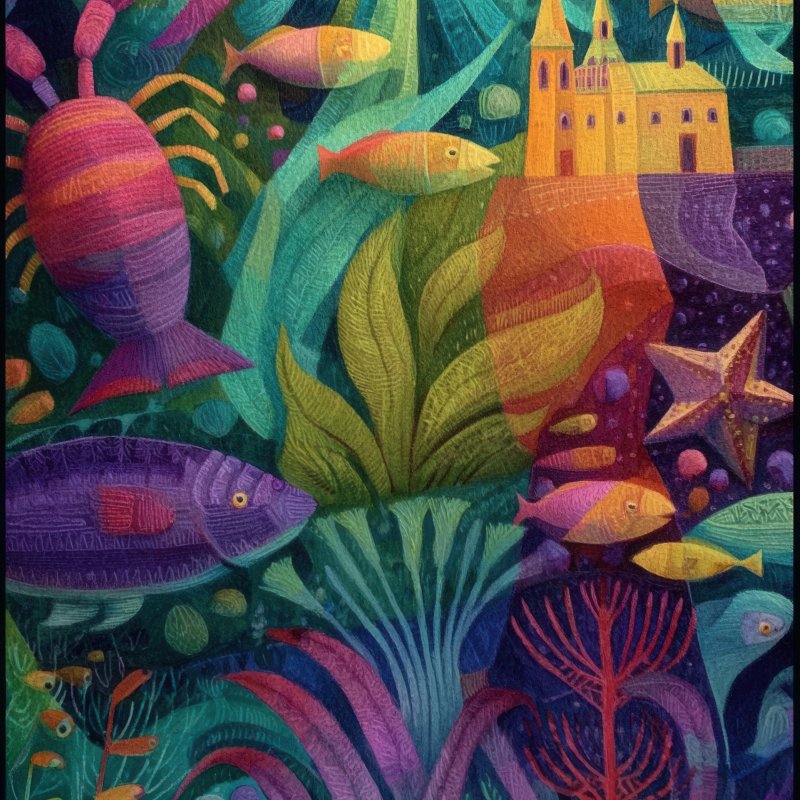 Colorful Underwater Scene 5