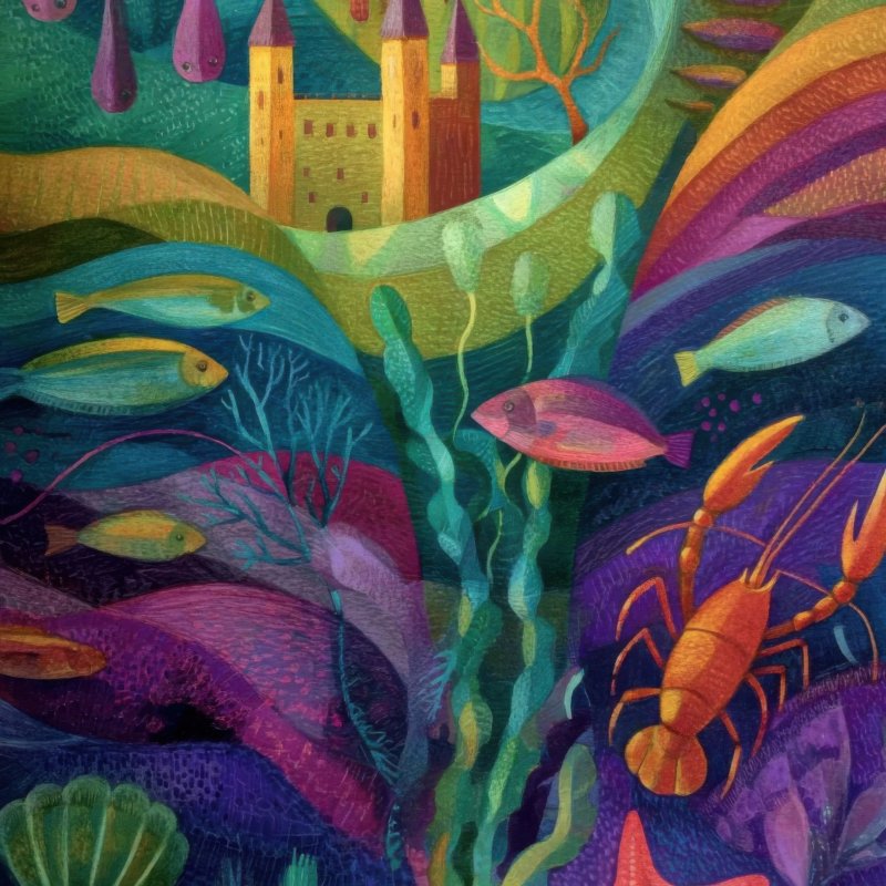 Underwater Fantasy Scene 3