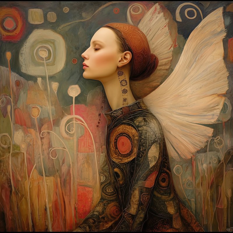 Whimsical Fairy Portrait