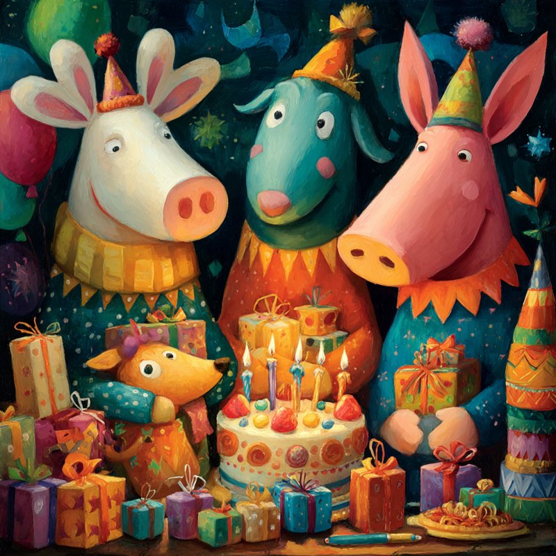 Colorful Birthday Celebration 2