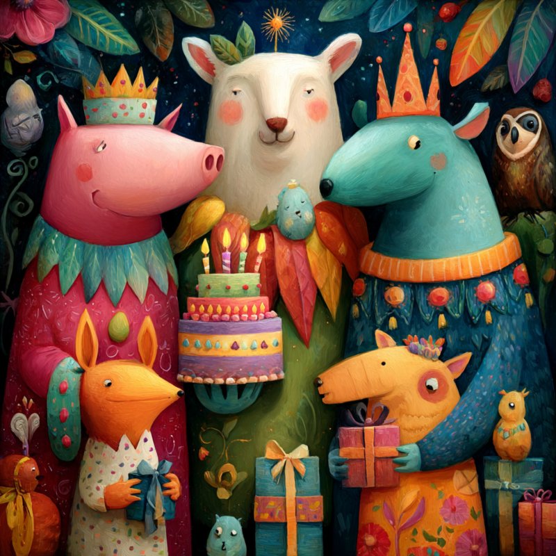Whimsical Animal Celebration 6