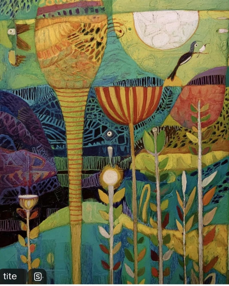 Vibrant Nature Illustration