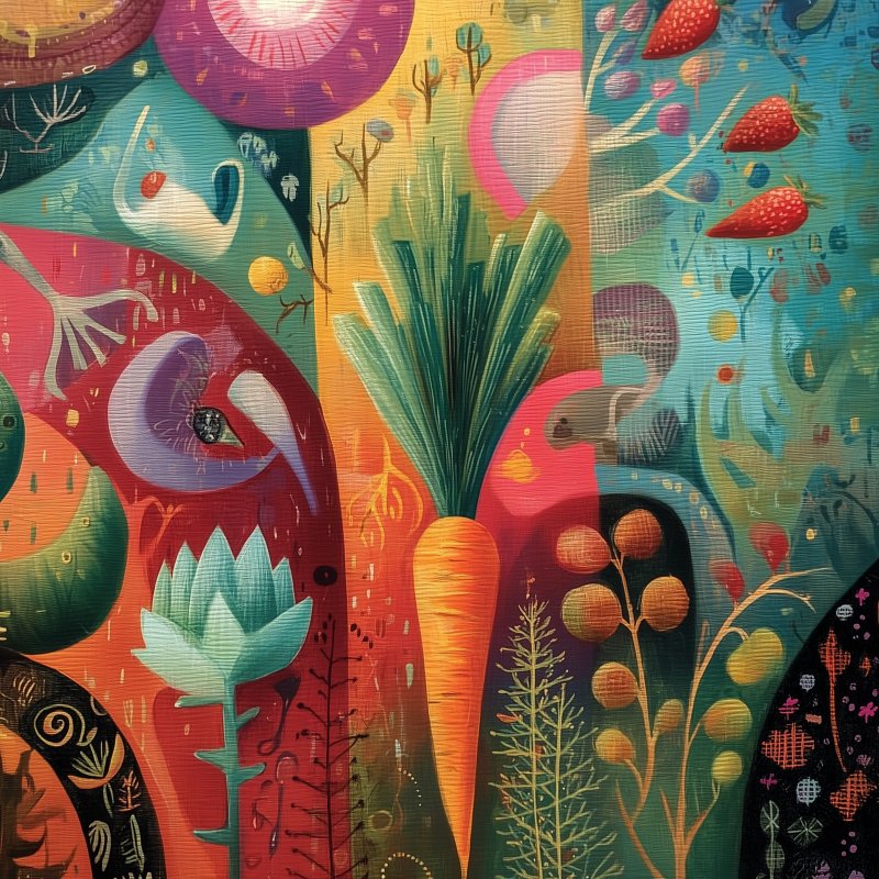 Vibrant Garden Scene