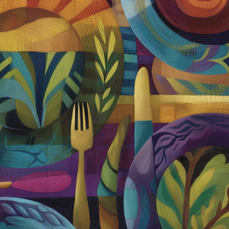 Vibrant Culinary Art