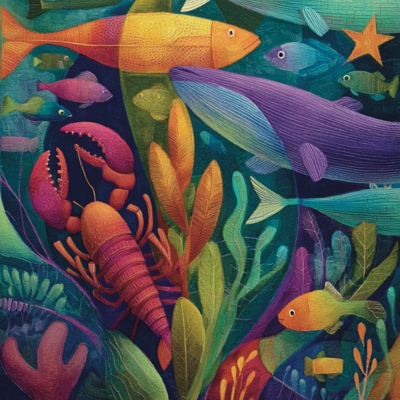 Vibrant Underwater Scene 5